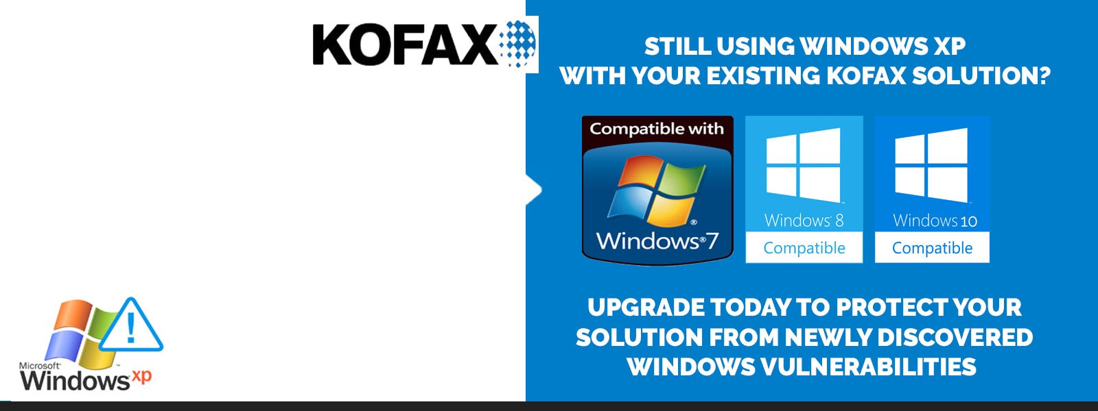Is It Time To Upgrade Your Kofax Solution?
Request A FREE Consultation